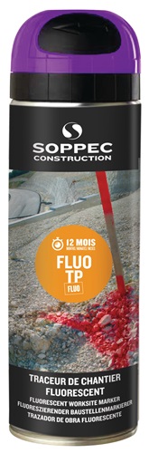 Baustellenmarkierspray FLUO TP neonviole