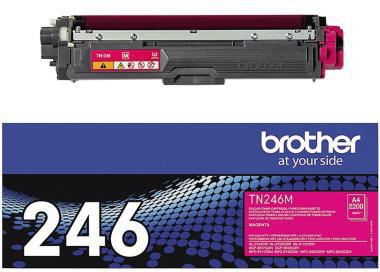 BROTHER Toner Brother Originalzubehör TN-246M ca. 2.200 Seiten magenta