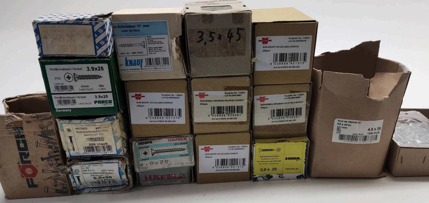 15kg Kreuzschrauben I TO145