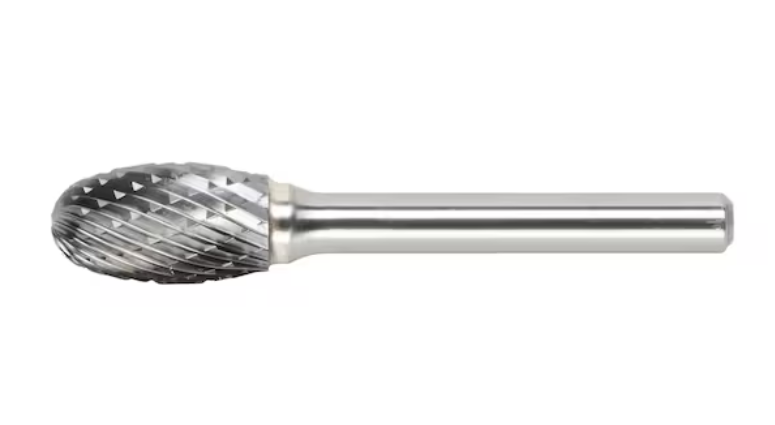 12x21 mm Hartmetall Frässtift Zahnung MX (Tropfenform)