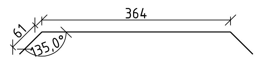 364er Dachblech in verschiedenen Längen