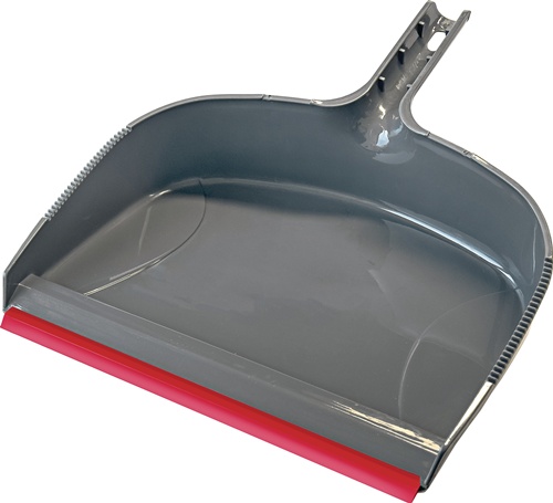 Kehrschaufel MEGA m.Lippe Ku.grau Bl.L33