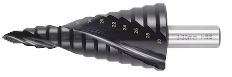 Ø 4-12 mm Spiralstufenbohrer HSS AlTiN SMART STEP