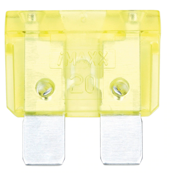 Flachstecksicherung ATO verzinnt 20 A I Gelb