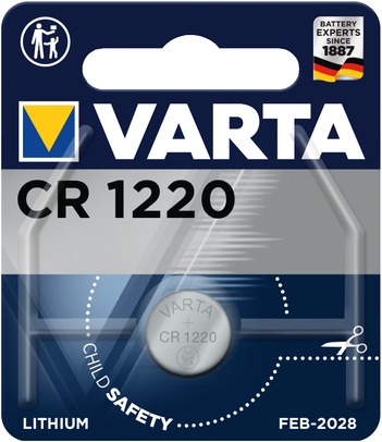 Knopfzelle CR 1220 /35 mAh
