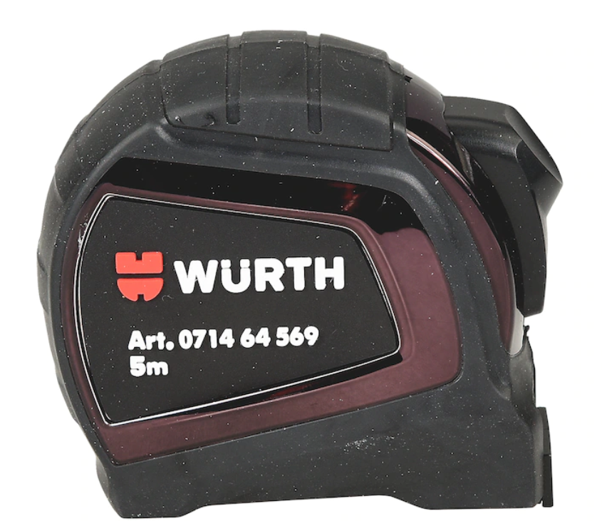 5mtr. Taschenbandmaß mit magnetischem Endhaken