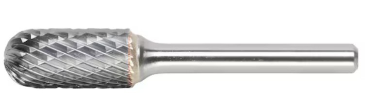 12x25 mm Hartmetall Frässtift Zahnung MX (Walzenrundform)