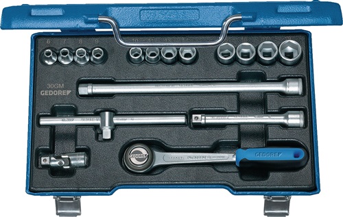 Steckschlüsselsatz 30 GMU-3 17-tlg.3/8 Z