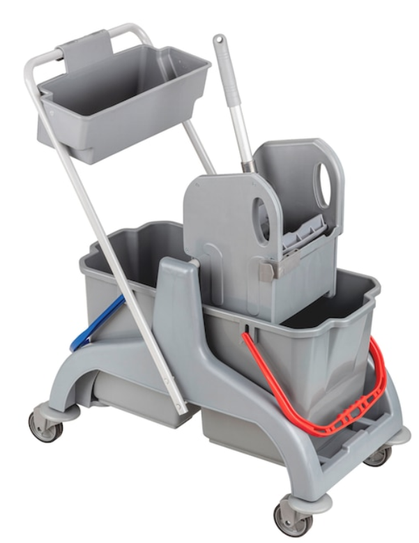 Reinigungswagen Doppelfahreimer