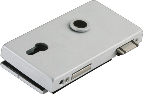 Glastürschloss OFFICE Classic LM silber