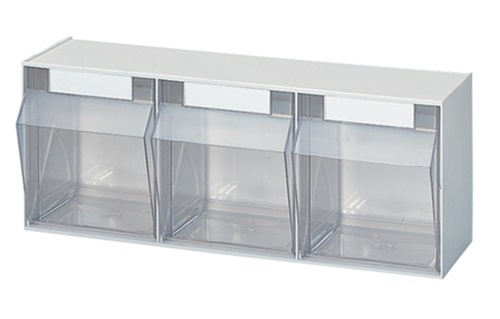 Klarsichtmagazin H242xB600xT203mm 3 x E