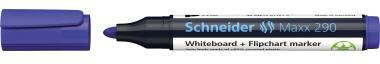 SCHNEIDER Whiteboard-/Flipchartmarker Schneider Maxx 290 2-3mm schwarz Schneider Maxx 290 2-3mm blau Rundspitze