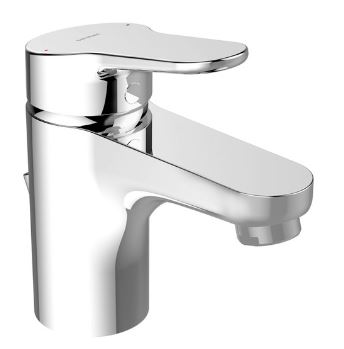 Sanibel 1001 Einhand-Waschtisch-Batterie A16 mit Ablaufgarnitur verchromt