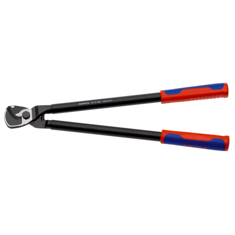 KNIPEX Kabelschere mit Mehrkomponenten-Hüllen