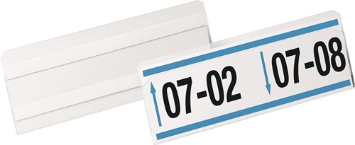 Etikettentasche B210xH74mm transp.selbst