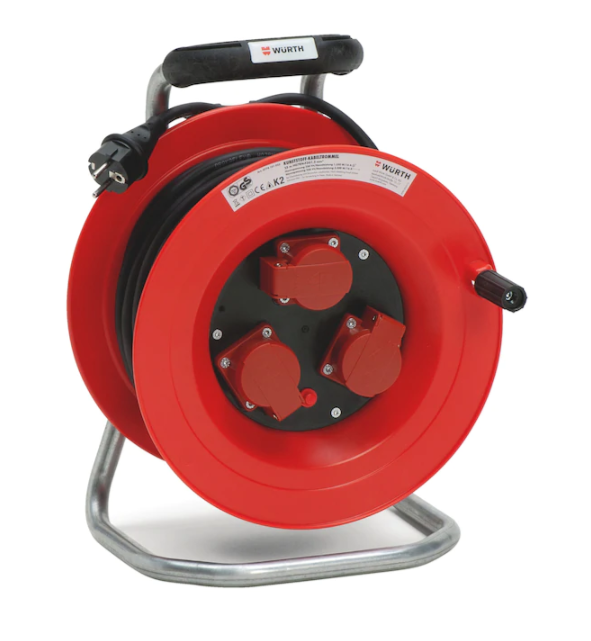 250 V Kunststoff Kabeltrommel | 25 m