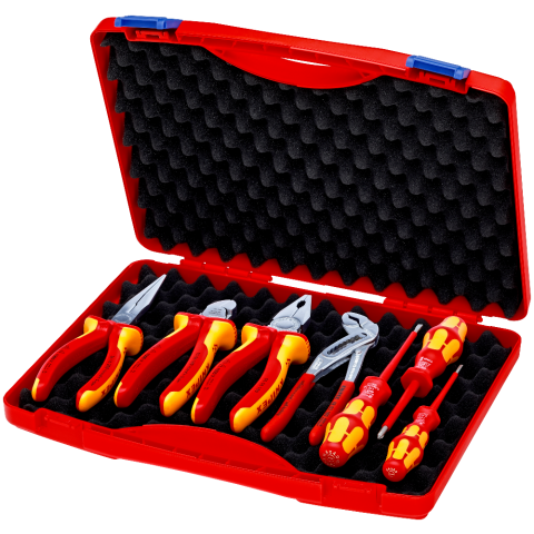 7. tlg. KNIPEX Zangen-/Werkzeugsatz