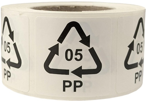 TRANSPAK Etiketten f.Italien Maße 35x35mm Haftfolie weiß selbstklebend