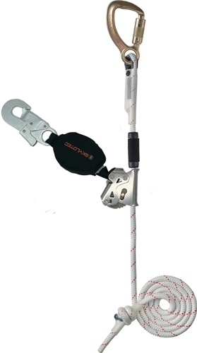 Mitlaufendes Auffanggerät EN353-2 L.10m