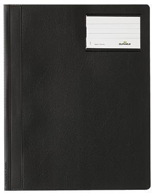 DURABLE Schnellhefter DURABLE DIN A4 Überbreite Hartfolie schwarz