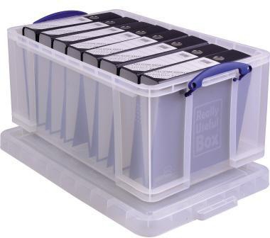 REALLY USEFUL BOX Aufbewahrungsbox Really Useful Box 71 x 31 x 44 cm (B x H x T) DIN A4 64l Polypropylen transparent