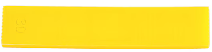 Verglasungsklotz gelb I 30x4