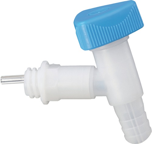 Auslaufhahn HD-PE 19mm Breitgewinde D 22