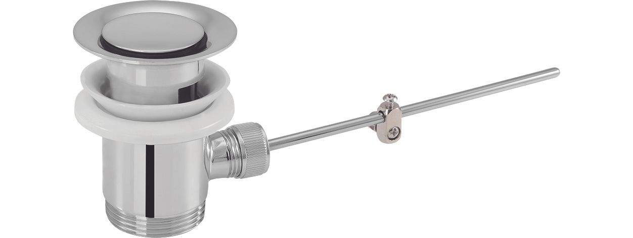 AS Excentergarnitur 1 1/4" Messing vc mit Excenterstopfen Standard