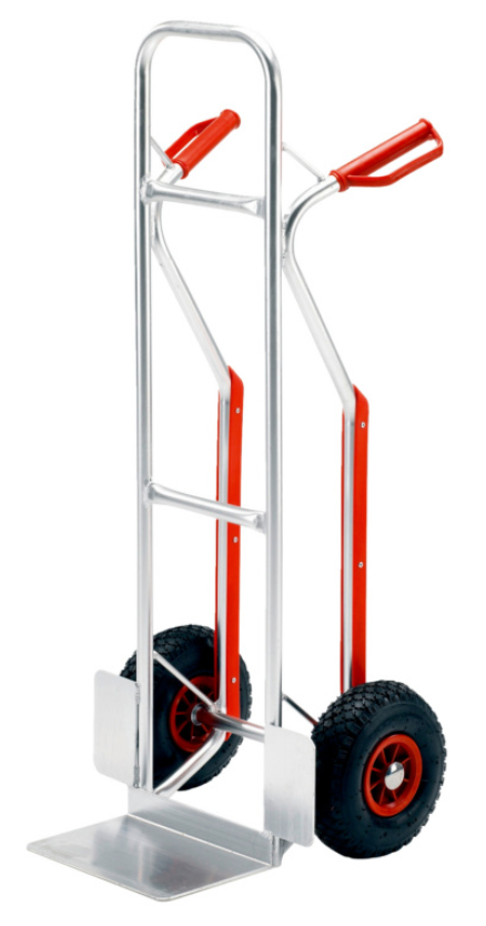 Stapelkarre Aluminium mit Treppenkufen