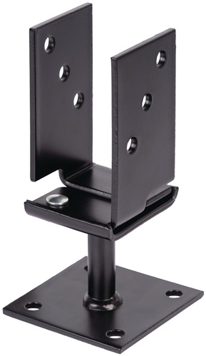 U-Pfostenträger 71x110x70x70xmm verzinkt