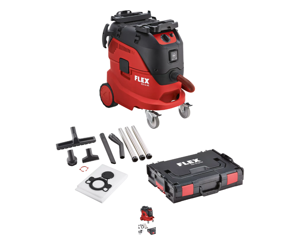 Flex Staubsauger VCE 44 L AC-Set + Vliesfiltersäcke