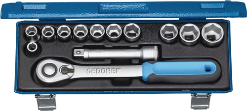 Steckschlüsselsatz 19 KMU-20 13-tlg.1/2