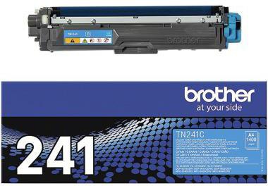 BROTHER Toner Brother Originalzubehör TN-241C ca. 1.400 Seiten cyan