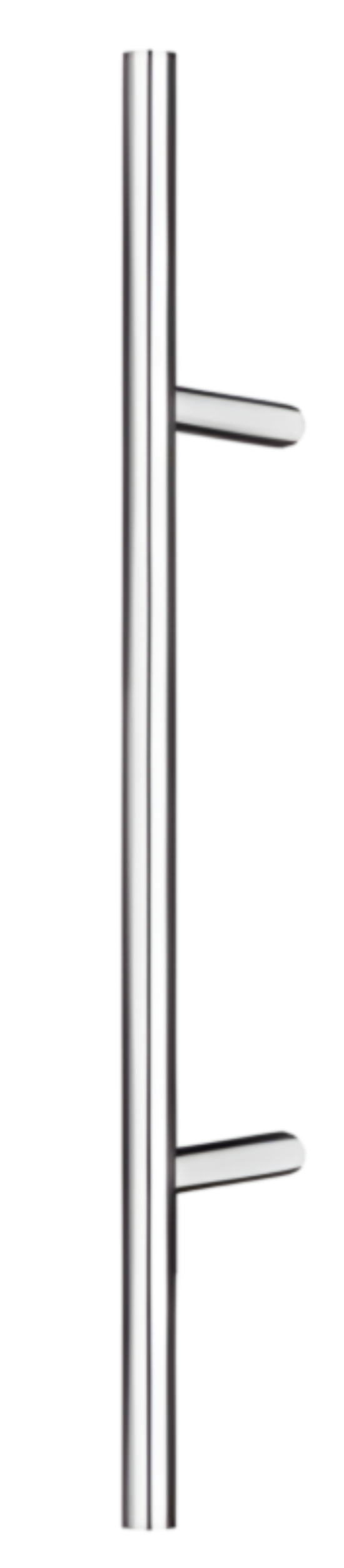 Edelstahl Türgriff / Stoßgriff schräge Stütze 45° Diverse Längen