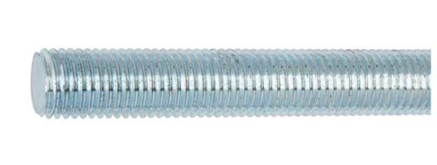 M18x1000 Gewindestange I verzinkt blau passiviert