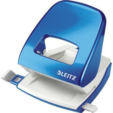 LEITZ Locher Leitz NeXXt WOW 5008 8cm 30 Bl. (80 g/m²) mit Anschlagschiene blau