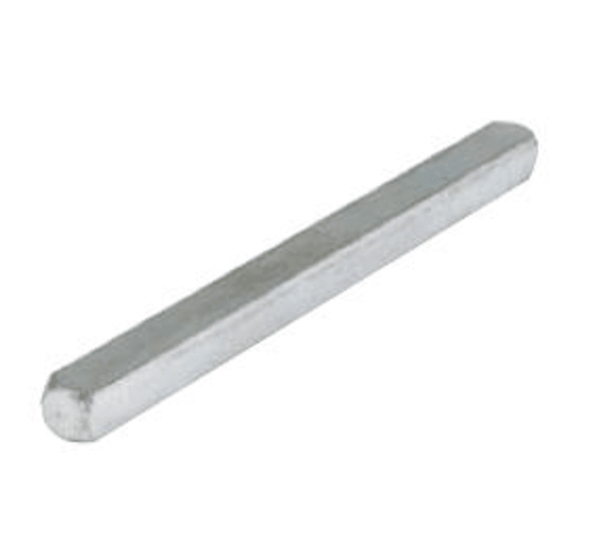 Olivenstift 7x140mm, verzinkt