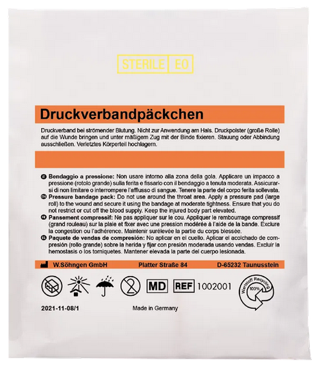 Spezial-Druckverbandpäckchen I 1002001