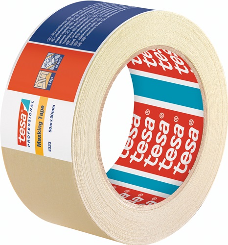 Kreppband 4323 leicht gekreppt hellbeige