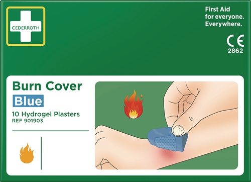 Pflaster Burn Cover Hydrogel 10 Pflaster