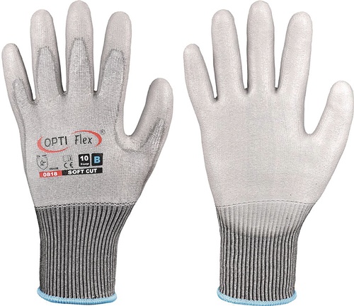Handschuh SOFT CUT Gr.10 grau EN 420/EN