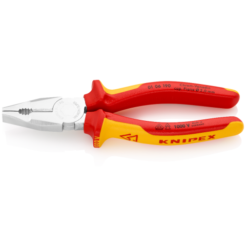 KNIPEX 190 mm Kombizange Chrom-Vanadin