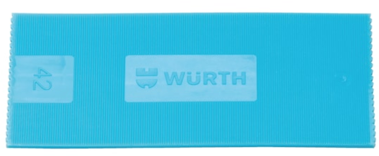 Verglasungsklotz blau I 42x2