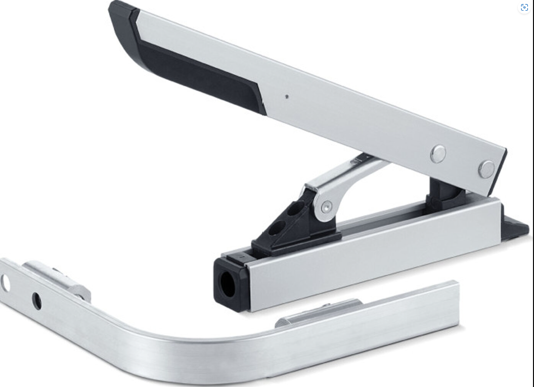 GEZE Handhebel mit Eckumlenkung 70mm weiß OL320 I LL4002