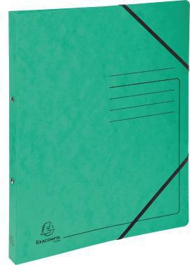 EXACOMPTA Ringbuch Exacompta DIN A4 Colorspankarton grün Exacompta DIN A4 Colorspankarton grün