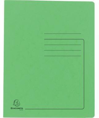EXACOMPTA Schnellhefter Exacompta DIN A4 355g/m² Colorspankarton lindgrün