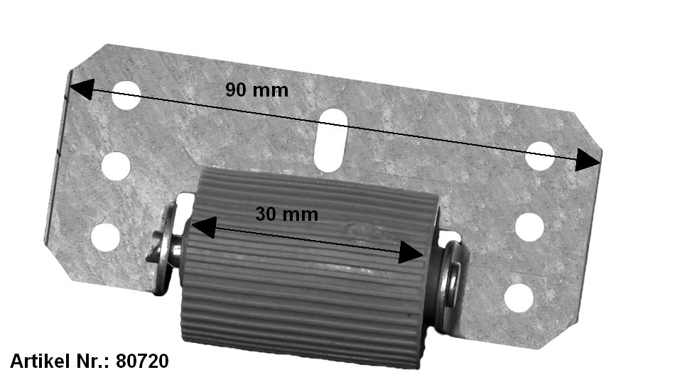 Andruckrolle Ø 30mm Ableitrolle für Rollladen (VE 50)
