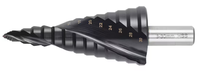 Ø 6-30 mm Spiralstufenbohrer HSS AlTiN SMART STEP