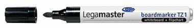 LEGAMASTER Whiteboard-/Flipchartmarker Legamaster TZ 1 1,5-3mm schwarz Rundspitze