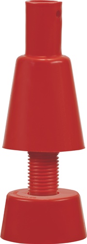 Leitkegelaufsatz z.Befestigung v.Leuchte